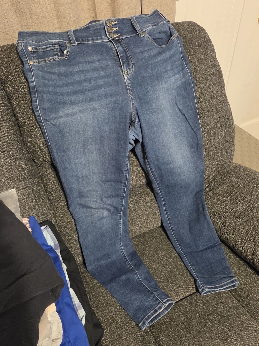torrid Dark Blue High-Rise Stretch Jeggings